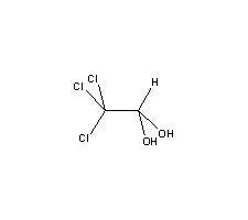 水合氯醛結(jié)構(gòu)式_302-17-0結(jié)構(gòu)式