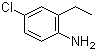4-Chloro-2-ethylaniline Structure,30273-39-3Structure