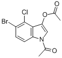 1-Acetyl-5-bromo-4-chloro-1H-indol-3-yl acetateStructure,3030-06-6Structure 1-Acetyl-5-bromo-4-chloro-1H-indol-3-yl acetate Structure,3030-06-6Structure