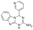 4-(3-吡啶)-1,4-二氫[1,3,5]噻嗪并[1,2-a][1,3]苯并咪唑-2-胺結(jié)構(gòu)式_305852-51-1結(jié)構(gòu)式