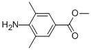 4-Amino-3,5-dimethyl-benzoicacidmethylester Structure,3095-48-5Structure