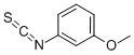 3-Methoxyphenyl isothiocyanate Structure,3125-64-2Structure