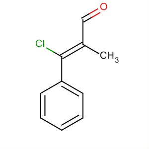 (Z)-3-氯-2-甲基-3-苯基丙烯醛結(jié)構(gòu)式_31357-81-0結(jié)構(gòu)式