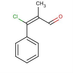 (Z)-3-氯-2-甲基-3-苯基丙烯醛結(jié)構(gòu)式_31357-82-1結(jié)構(gòu)式