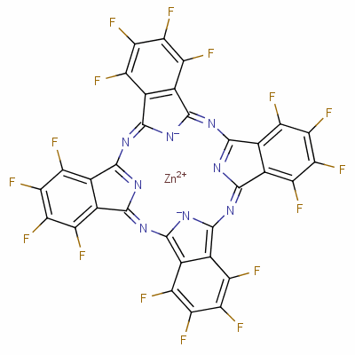 Zinc 1,2,3,4,8,9,10,11,15,16,17,18,22,23,24,25-hexadecafluoro-29h,31h-phthalocyanineStructure,31396-84-6Structure Zinc 1,2,3,4,8,9,10,11,15,16,17,18,22,23,24,25-hexadecafluoro-29h,31h-phthalocyanine Structure,31396-84-6Structure
