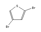 2,4-DibromothiopheneStructure,3140-92-9Structure 2,4-Dibromothiophene Structure,3140-92-9Structure