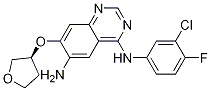 (S)-n4-(3-chloro-4-fluorophenyl)-7-(tetrahydrofuran-3-yloxy)quinazoline-4,6-diamine Structure,314771-76-1Structure