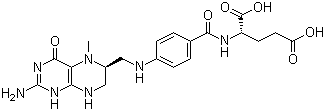 Levomefolic acid Structure,31690-09-2Structure