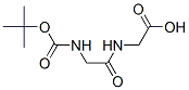 2-(2-(tert-butoxycarbonylamino)acetamido)acetic acid；BOC-GLY-GLY-OH Structure,31972-52-8Structure