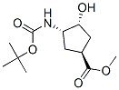 (1S,2R,4S)-N-Boc-1-amino-2-hydroxycyclopentane-4- carboxylic acid methyl esterStructure,321744-21-2Structure (1S,2R,4S)-N-Boc-1-amino-2-hydroxycyclopentane-4- carboxylic acid methyl ester Structure,321744-21-2Structure