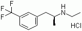 Dexfenfluramine hydrochlorideStructure,3239-45-0Structure Dexfenfluramine hydrochloride Structure,3239-45-0Structure