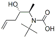 [(2R,3S)-3-羥基-5-己烯-2-基](2-甲基-2-丙基)氨基甲酸結(jié)構(gòu)式_324752-72-9結(jié)構(gòu)式