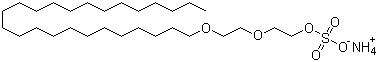 Ammonium lauryl ether sulfateStructure,32612-48-9Structure Ammonium lauryl ether sulfate Structure,32612-48-9Structure