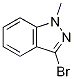 3-溴-1-甲基吲唑結構式_326474-67-3結構式