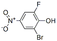 2-Bromo-6-fluoro-4-nitrophenol Structure,329-49-7Structure