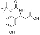 (R)-Boc-β-Tyr-OH Structure,329013-12-9Structure