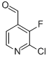 2-Chloro-3-fluoro-4-formylpyridine Structure,329794-28-7Structure