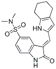 1H-Indole-5-sulfonamide, 2,3-dihydro-N,N-dimethyl-2-oxo-3-[(4,5,6,7-tetrahydro-1H-indol-2-yl)methylene]- Structure,330161-87-0Structure
