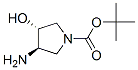 (3R,4r)-tert-butyl3-amino-4-hydroxypyrrolidine-1-carboxylateStructure,330681-18-0Structure (3R,4r)-tert-butyl3-amino-4-hydroxypyrrolidine-1-carboxylate Structure,330681-18-0Structure