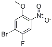1-Bromo-2-fluoro-5-methoxy-4-nitrobenzeneStructure,330794-02-0Structure 1-Bromo-2-fluoro-5-methoxy-4-nitrobenzene Structure,330794-02-0Structure