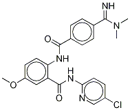 BetrixabanStructure,330942-05-7Structure Betrixaban Structure,330942-05-7Structure