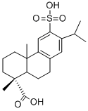 Ecabet Structure,33159-27-2Structure