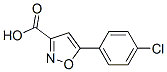 5-(4-Chlorophenyl)isoxazole-3-carboxylic acid Structure,33282-22-3Structure