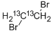 1,2-二溴乙烷-13C2結(jié)構(gòu)式_33458-49-0結(jié)構(gòu)式