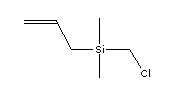 Allyl (chloromethyl)dimethylsilane Structure,33558-75-7Structure