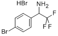 1-(4-Bromo-phenyl)-2,2,2-trifluoro-ethylamine hydrobromide Structure,336105-43-2Structure