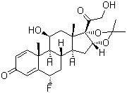氟尼縮松結(jié)構式_3385-03-3結(jié)構式