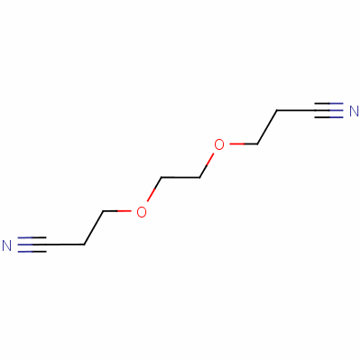 Ethyl ene glycol bis(propionitrile)ether Structure,3386-87-6Structure