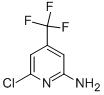 6-Chloro-4-(trifluoromethyl)pyridin-2-amine Structure,34486-23-2Structure
