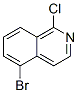5-溴-1-氯異喹啉結構式_34551-41-2結構式