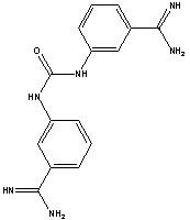 雙脒苯脲結構式_3459-96-9結構式