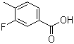 3-Fluoro-4-methylbenzoic acid Structure,350-28-7Structure