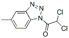 1H-benzotriazole, 1-(dichloroacetyl)-5-methyl- (9ci)Structure,351021-27-7Structure 1H-benzotriazole, 1-(dichloroacetyl)-5-methyl- (9ci) Structure,351021-27-7Structure