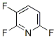 2,3,6-TrifluoropyridineStructure,3512-18-3Structure 2,3,6-Trifluoropyridine Structure,3512-18-3Structure