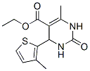 (9Ci)-1,2,3,4-四氫-6-甲基-4-(3-甲基-2-噻吩)-2-氧代-5-嘧啶羧酸乙酯結(jié)構(gòu)式_352693-02-8結(jié)構(gòu)式
