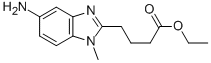 5-Amino-1-methyl-1H-Benzimidazole-2-butanoic acid ethyl esterStructure,3543-73-5Structure 5-Amino-1-methyl-1H-Benzimidazole-2-butanoic acid ethyl ester Structure,3543-73-5Structure