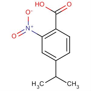 4-異丙基-2-硝基苯甲酸結(jié)構(gòu)式_35480-95-6結(jié)構(gòu)式