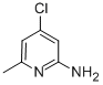 2-Amino-4-chloro-6-methylpyridine Structure,36340-61-1Structure