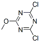 2,4-Dichloro-6-methoxy-1,3,5-triazine Structure,3638-04-8Structure