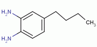 4-丁基苯-1,2-二胺結(jié)構(gòu)式_3663-23-8結(jié)構(gòu)式