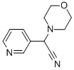 Morpholin-4-yl(pyridin-3-yl)acetonitrileStructure,36740-09-7Structure Morpholin-4-yl(pyridin-3-yl)acetonitrile Structure,36740-09-7Structure