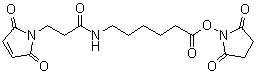 N-succinimidyl 6-(3-maleimidopropionamido) hexanoateStructure,367927-39-7Structure N-succinimidyl 6-(3-maleimidopropionamido) hexanoate Structure,367927-39-7Structure