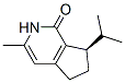 (7r)-(9ci)-2,5,6,7-四氫-3-甲基-7-(1-甲基乙基)-1H-環(huán)戊并[c]吡啶-1-酮結(jié)構(gòu)式_371151-21-2結(jié)構(gòu)式