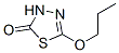 5-丙氧基-1,3,4-噻二唑-2(3h)-酮結(jié)構(gòu)式_37158-82-0結(jié)構(gòu)式