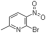 2-Bromo-6-methyl-3-nitropyridine Structure,374633-31-5Structure