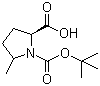 (2S)-N-Boc-5-methylpyrrolidine-2-carboxylic acidStructure,374929-20-1Structure (2S)-N-Boc-5-methylpyrrolidine-2-carboxylic acid Structure,374929-20-1Structure